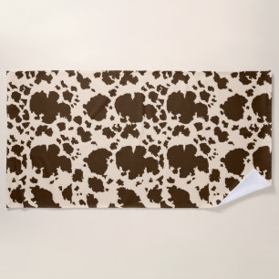 Leather Wild Abstraktes elegantes Tiermuster Strandtuch