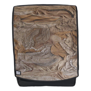 Leather Wildleder-Lehre Rucksack