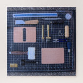 Leather Working Toolkit - 20x20 - 676 Stk. Puzzle (Vertikal)