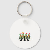 Leatherback Sea Turtle Crossing Road Xmas T-Shirt Schlüsselanhänger (Vorderseite)