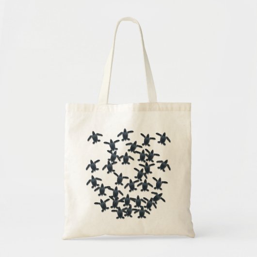 Leatherback Sea Turtle Hatchlings Tote Bag Tragetasche (Vorne)