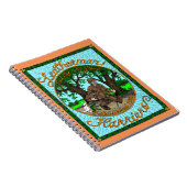 Leatherman Geländeläufer-gewundenes Notizbuch Notizblock (Rechte Seite)