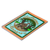 Leatherman Geländeläufer-gewundenes Notizbuch Notizblock (Linke Seite)