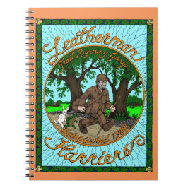 Leatherman Geländeläufer-gewundenes Notizbuch Notizblock