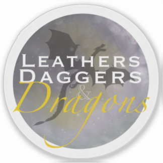 Leathers Daggers und Drachen Fourth Wing Aufkleber