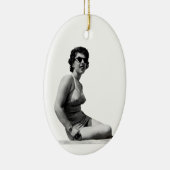 Leatrice-Schmuckstück Keramik Ornament (Rechts)