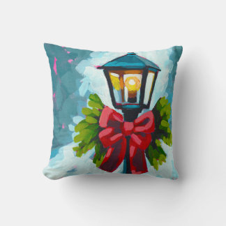 Leave a Light On Throw Pillow Kissen