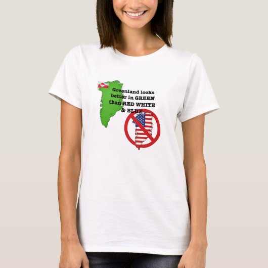 Leave Greenland Alone Tee (Vorderseite)