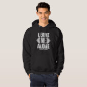 Leave Me Alone Gym Workout  Weightlifting Bodybuil Hoodie (Vorne ganz)