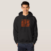 Leave Me Alone It's Racing Day Drag Racing Hoodie (Vorne ganz)