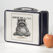 Leave Me Alone Raccoon Lunch Box | Funny Introvert (Beispiel)