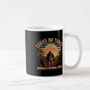 Leave No Trace America Nationalparks-Shirt Campin Kaffeetasse