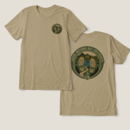 Leave Nothing But Footprints – Eco-Friendly Hiking Tri-Blend Shirt