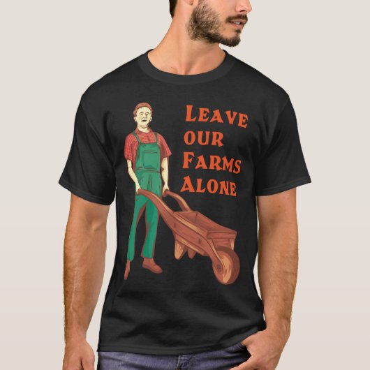 Leave our farms alone - classic T-Shirt (Vorderseite)