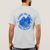 Leave the Road Take the Trails Outdoor Design T-Shirt (Rückseite)