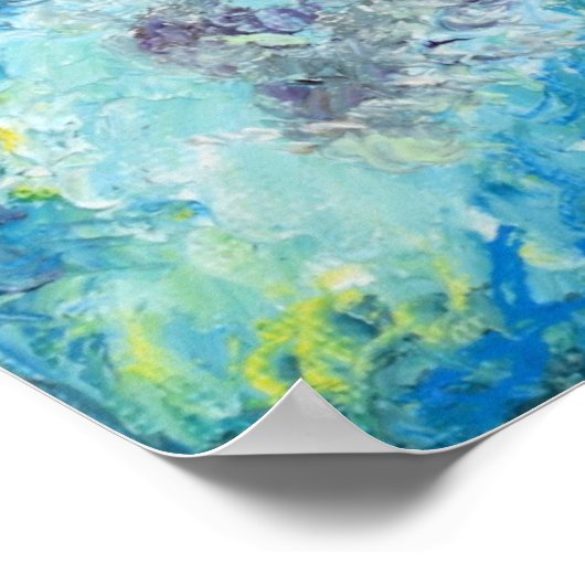 Leave the Stress Behind Poster (Ecke)