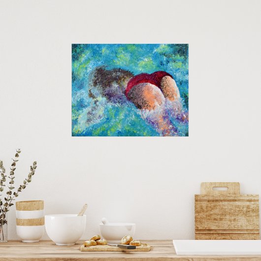 Leave the Stress Behind Poster (Küche)