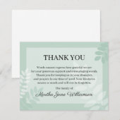 LeaveGreen Beunernotiz Karte Pauschalbelag Hinweis (Vorne/Hinten)