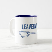 Leavenworth Climbing Quickdraw Zweifarbige Tasse (Vorderseite Links)