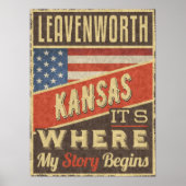 Leavenworth Kansas Poster (Vorne)