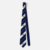 Leavenworth (Kansas) Stadtflagge Neck Tie Krawatte (Vorderseite)