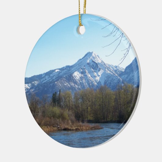 Leavenworth Keramik Ornament (Links)