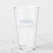 Leavenworth Klettergurte Quickdraw Glas (Rückseite)