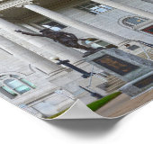 Leavenworth Landkreis Courthouse, Leavenworth, Kan Poster (Ecke)