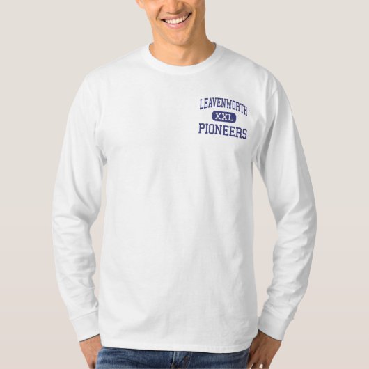Leavenworth - Pioniere - hoch - Leavenworth Kansas T-Shirt (Vorderseite)