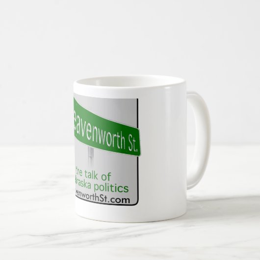 Leavenworth St.-Kaffee-Tasse Kaffeetasse (VorderseiteRechts)