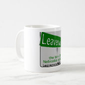 Leavenworth St.-Kaffee-Tasse Kaffeetasse (Vorderseite Links)