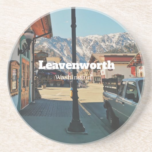 Leavenworth - Washington Getränkeuntersetzer (Vorne)