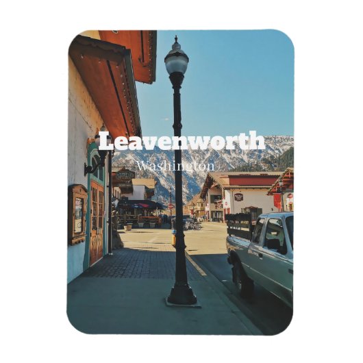 Leavenworth - Washington Magnet (Vertikal)