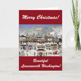 Leavenworth, Washington Note Card Feiertagskarte