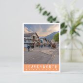Leavenworth Washington | PNW Fotografie Postkarte (Stehend Vorderseite)