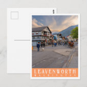 Leavenworth Washington | PNW Fotografie Postkarte (Vorne/Hinten)