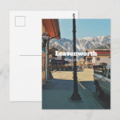 Leavenworth - Washington Postkarte (Vorne/Hinten)