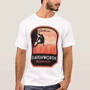 Leavenworth Washington Rock Climbing T-Shirt