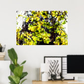 Leaves Blowing im Wind Poster (Heimbüro)