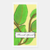 Leaves by Kenneth Yoncich Serviette (Vorderseite)