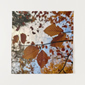 Leaves Wandteppich (Vorderseite (Horizontal))