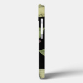 Leaves with Draquelly Inset by Jennifer Goldberger Case-Mate iPhone Hülle (Rückseite / Links)