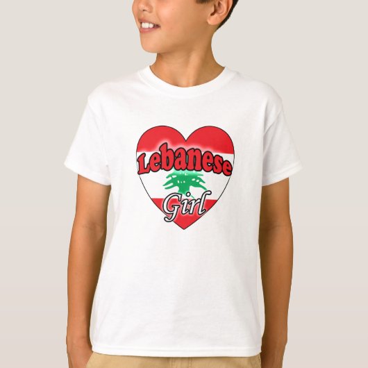 Lebanese Girl T-Shirt (Vorderseite)