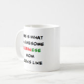 lebanese Mom, phantastisch Kaffeetasse (Vorderseite Links)