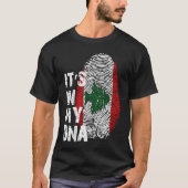 Lebanese Protest Flag Supporting Revolution 2019 T-Shirt (Vorderseite)