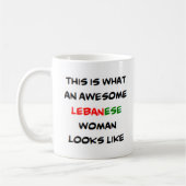 lebanesische Frau, phantastisch Kaffeetasse (Links)