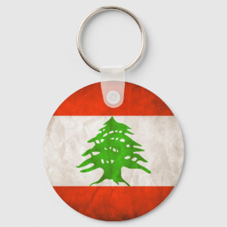 Lebanon Flag Keychain Schlüsselanhänger
