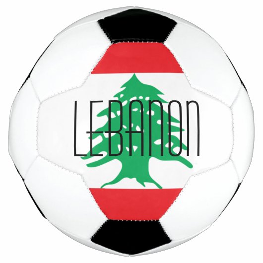 lebanon fußball (Vorderseite)