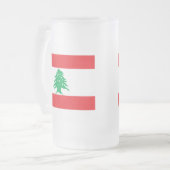 lebanon mattglas bierglas (Vorderseite Links)