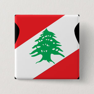 lebanonisches Emblem Button
